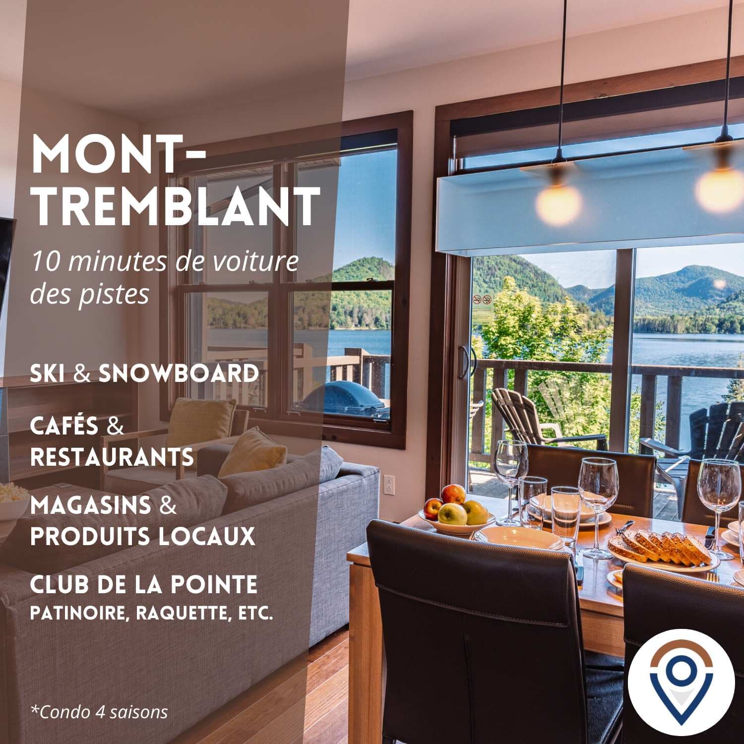 Lakefront, Mountain View - Resort Loft