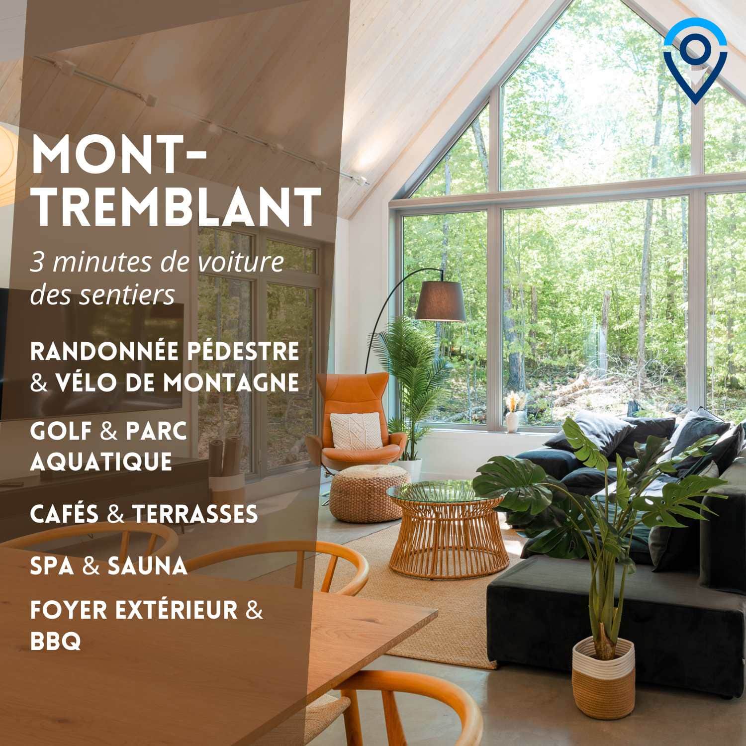 Bright Cottage - 3 min from Tremblant North Slope